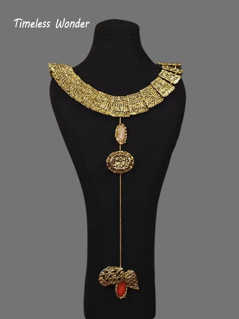 Timeless Wonder Fancy Geo Glas - Vintage Fashion Runway avis et prix