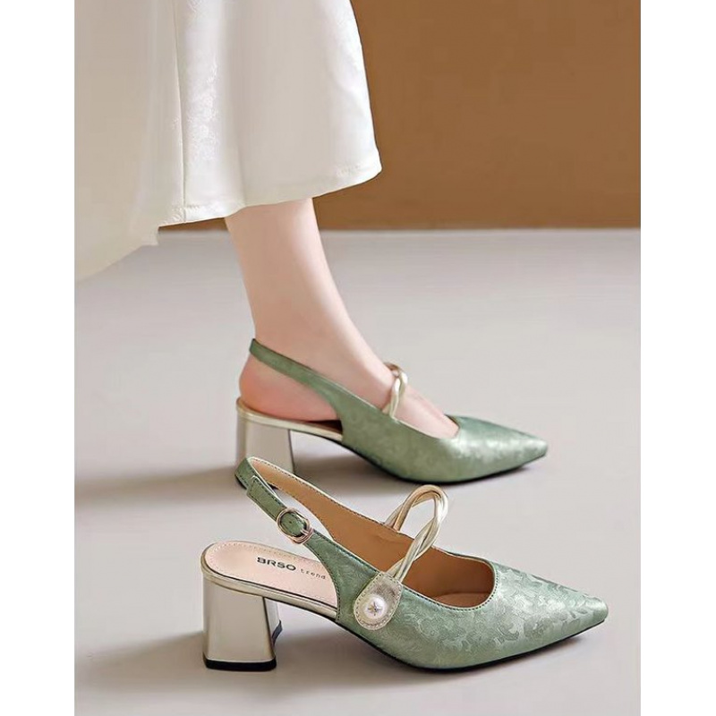 Sandales élégantes à talon car - Vintage Fashion In 2026 avis et prix