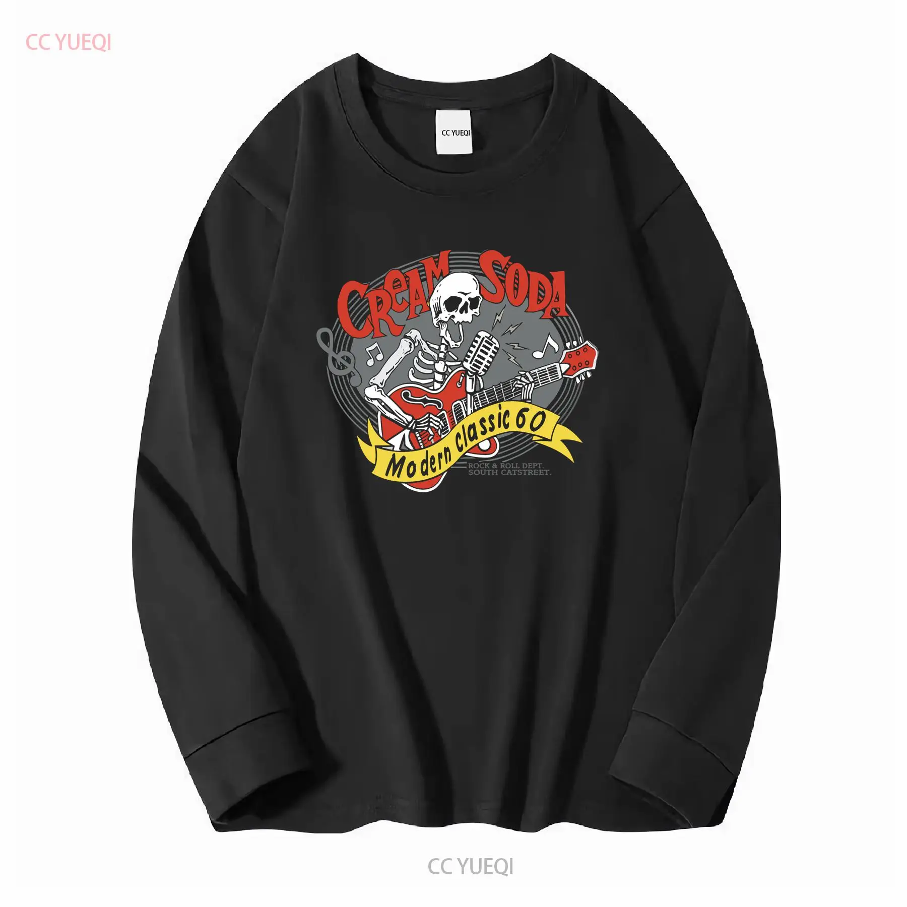 Crème Soda Rock Roll t-shirt m - Vintage Fashion Knitwear avis et prix