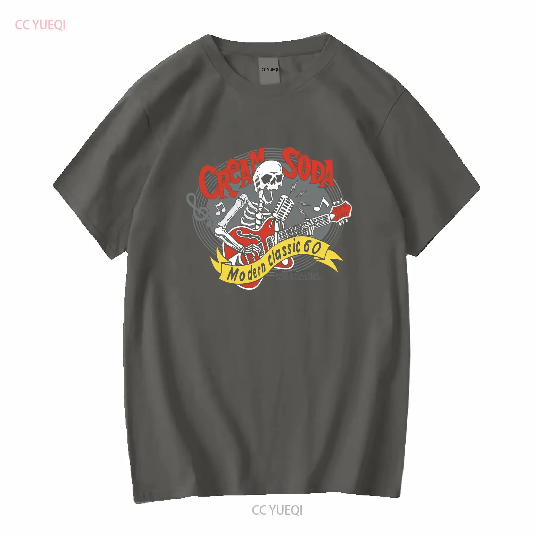 Crème Soda Rock Roll t-shirt m - Vintage Fashion Knitwear avis et prix