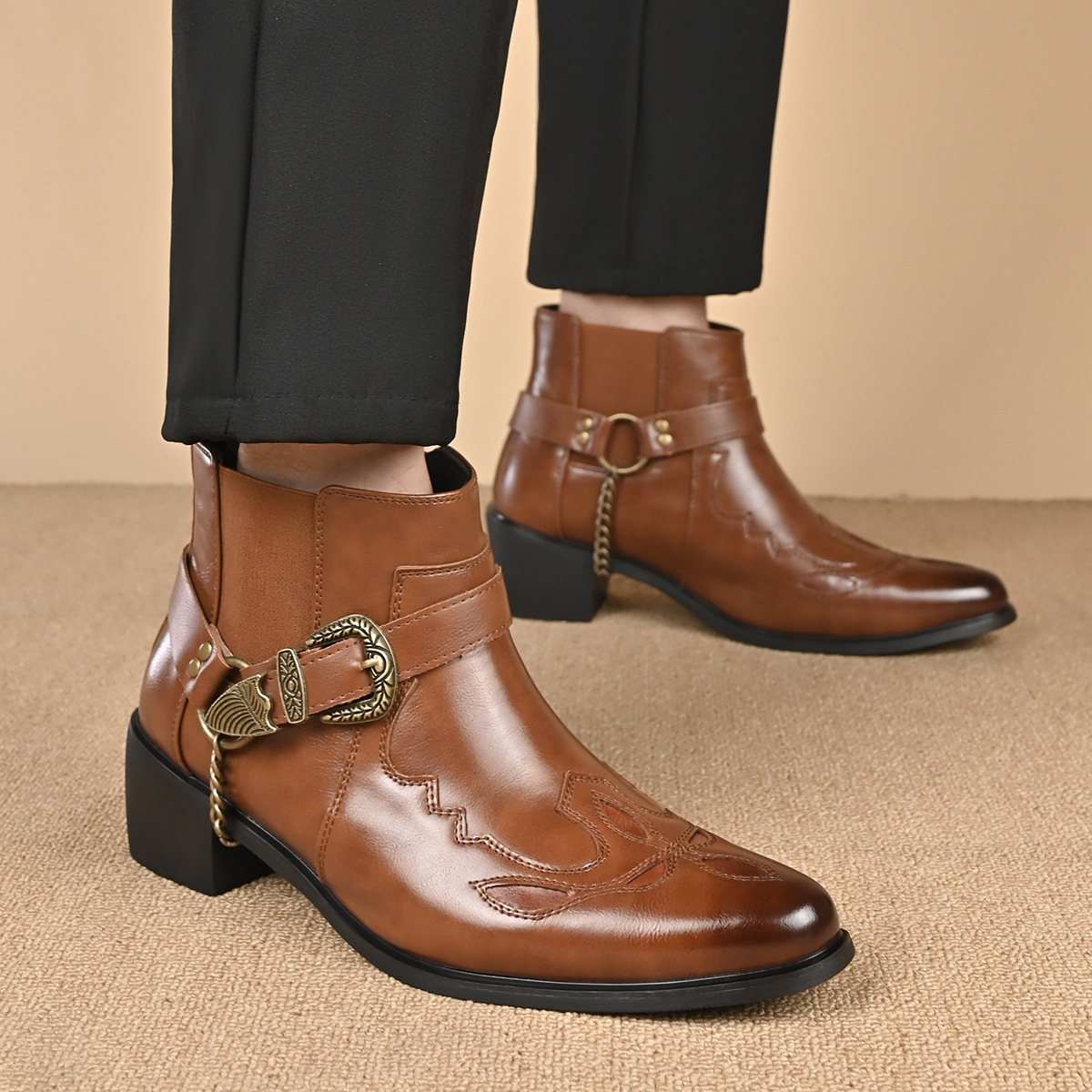 Bottes de cowboy vintage en cu - Vintage Fashion In 2026 avis et prix