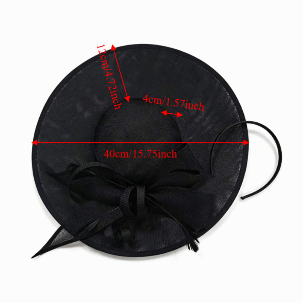 Chapeau Fascinator Élégant Vin - Vintage Fashion Events avis et prix