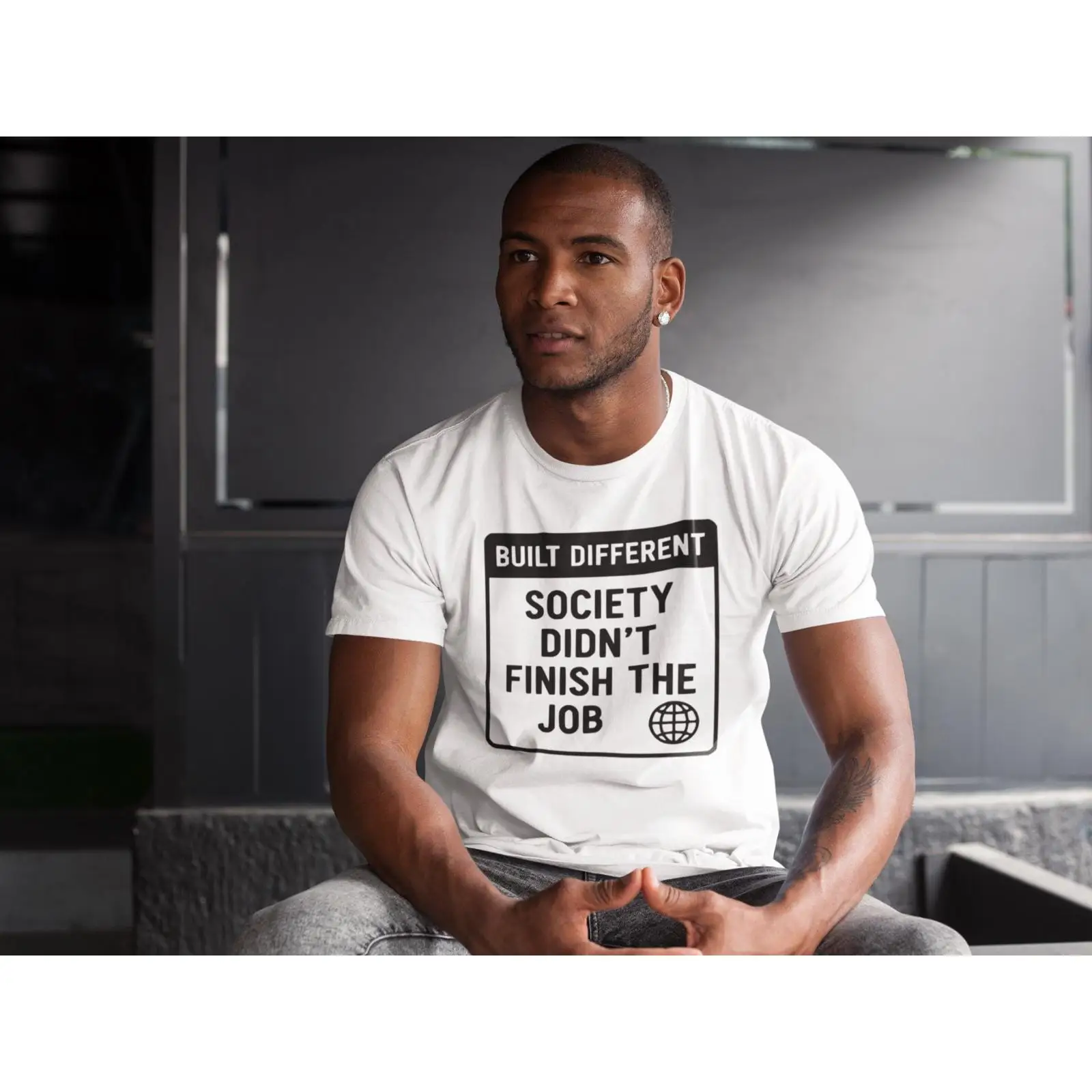 T-shirt « Société différente c - Vintage Fashion Jobs avis et prix