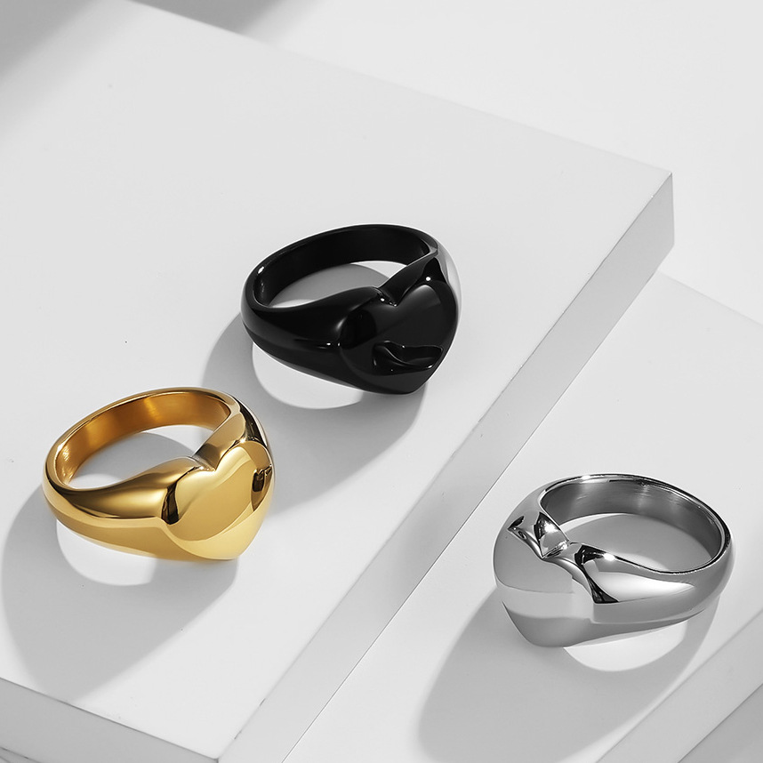 Bague chevalière personnalisée - Vintage Fashion Rings For Women avis et prix